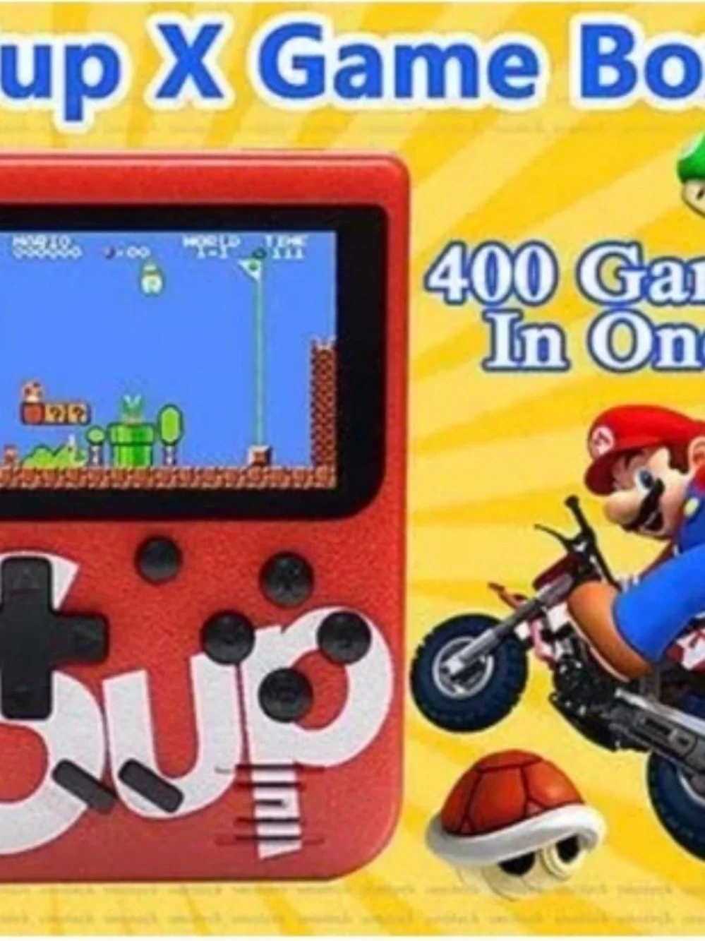 BLACK- Game Box Plus Retro Handheld Game Console